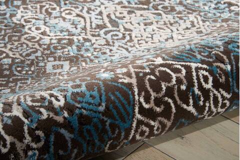 Nourison Karma Blue 53 X 74 Area Rug 805-99656 Image 2