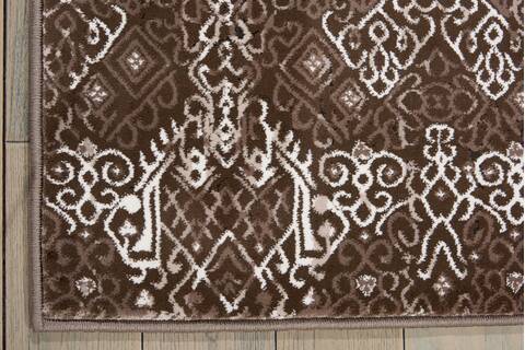 Nourison Karma Brown 93 X 129 Area Rug 805-99663 Image 1