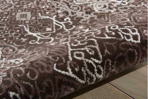 Nourison Karma Brown 93 X 129 Area Rug 805-99663 Image 2