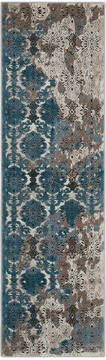 Nourison Karma Beige Runner 2'2" X 7'6" Area Rug  805-99664