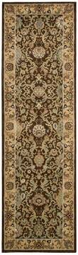 Nourison Lumiere Brown Runner 2'3" X 7'9" Area Rug  805-99689