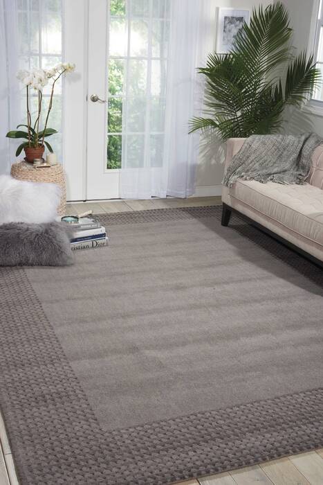 Nourison Cottage Grove Grey 80 X 106 Area Rug 805-99719 Image 3
