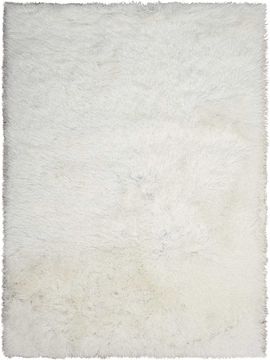 Kathy Ireland KI09 STUDIO White Rectangle 8x10 ft polyester Carpet 99731