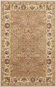 Nourison Antiquities Beige Rectangle 4x6 ft Polypropylene Carpet 99766