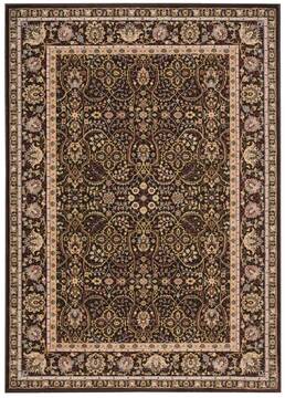 Nourison Antiquities Brown Rectangle 10x13 ft Polypropylene Carpet 99779