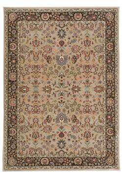 Nourison Antiquities Beige Rectangle 10x13 ft Polypropylene Carpet 99795