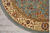 Kathy Ireland KI11 ANTIQUITIES Blue Round 39 X 39 Area Rug 99446365514 805-99813 Thumb 3