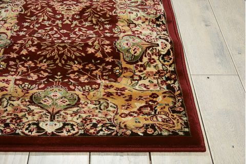Kathy Ireland KI11 ANTIQUITIES Red Runner 22 X 76 Area Rug 99446236517 805-99820 Image 2