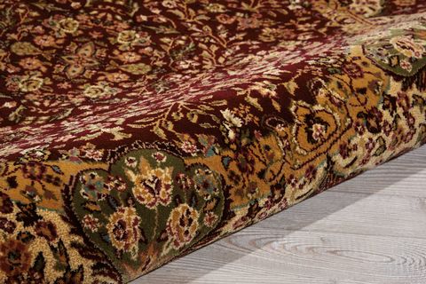 Kathy Ireland KI11 ANTIQUITIES Red Round 39 X 39 Area Rug 99446365552 805-99821 Image 4