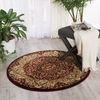 Kathy Ireland KI11 ANTIQUITIES Red Round 39 X 39 Area Rug 99446365552 805-99821 Thumb 1