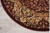 Kathy Ireland KI11 ANTIQUITIES Red Round 39 X 39 Area Rug 99446365552 805-99821 Thumb 3