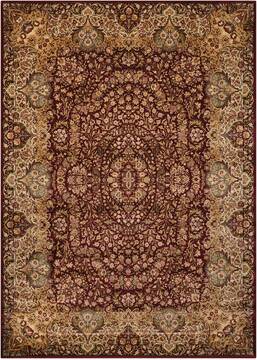 Nourison Antiquities Red Rectangle 10x13 ft Polypropylene Carpet 99827