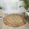 Kathy Ireland KI11 ANTIQUITIES Beige Round 53 X 53 Area Rug 99446236562 805-99831 Thumb 1