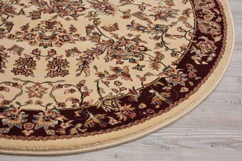 Nourison Antiquities Beige Round 710 X 710 Area Rug 805-99850 Image 4
