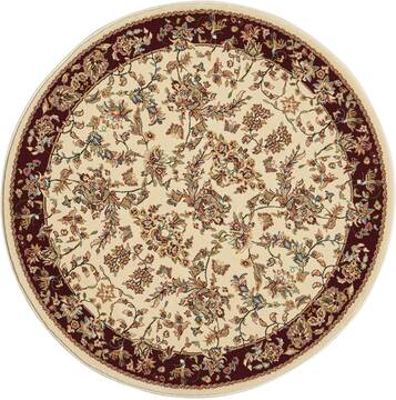 Nourison Antiquities Beige Round 7'10" X 7'10" Area Rug  805-99850