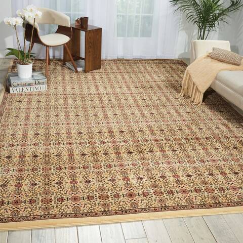Nourison Antiquities Beige 910 X 132 Area Rug 805-99867 Image 3