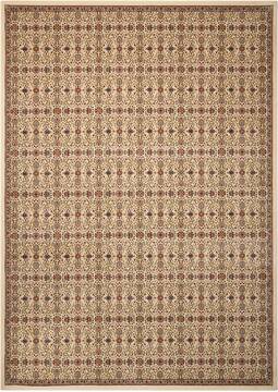 Nourison Antiquities Beige Rectangle 10x13 ft Polypropylene Carpet 99867