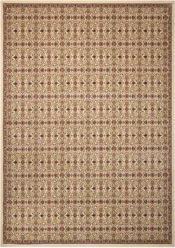 Nourison Antiquities Beige Rectangle 10x13 ft Polypropylene Carpet 99867