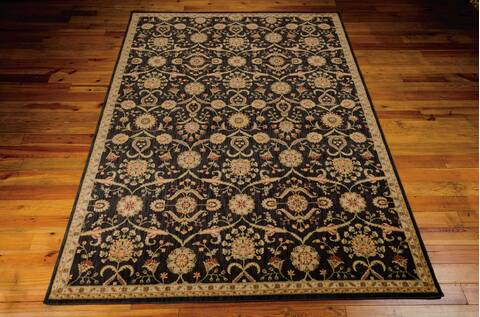 Nourison Ancient Times Black 79 X 1010 Area Rug 805-99879 Image 2