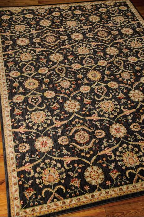 Nourison Ancient Times Black 79 X 1010 Area Rug 805-99879 Image 3