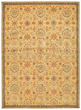 Nourison Ancient Times Yellow 3'9" X 5'9" Area Rug  805-99882