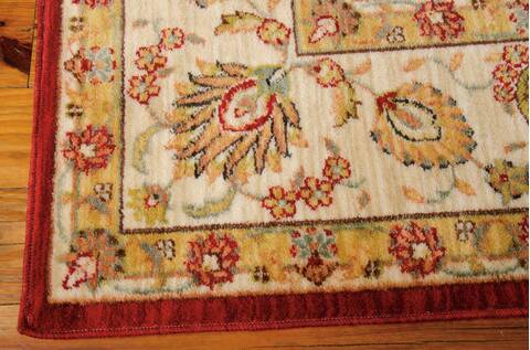 Nourison Ancient Times Red 79 X 1010 Area Rug 805-99894 Image 1