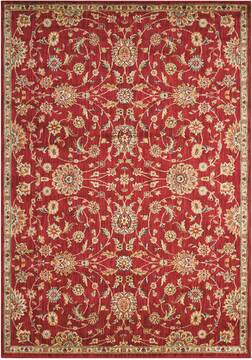 Nourison Ancient Times Red Rectangle 4x6 ft Polyester Carpet 99917