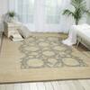 Nourison Royal Serenity Grey 39 X 59 Area Rug  805-99933 Thumb 3