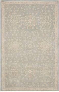 Nourison Royal Serenity Grey Rectangle 8x10 ft Wool Carpet 99947