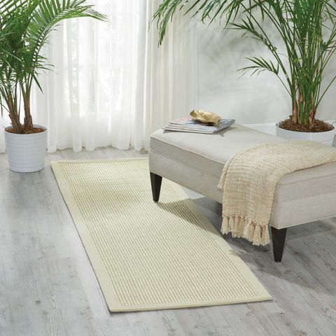 Kathy Ireland KI20 SEASCAPE Beige Runner 23 X 76 Area Rug 99446313607 805-99956 Image 1