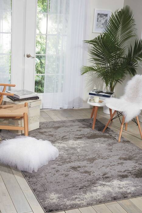 Nourison Illusion Grey 311 X 511 Area Rug 805-99997 Image 3